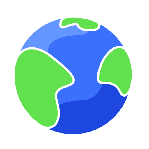 谷图地球 logo